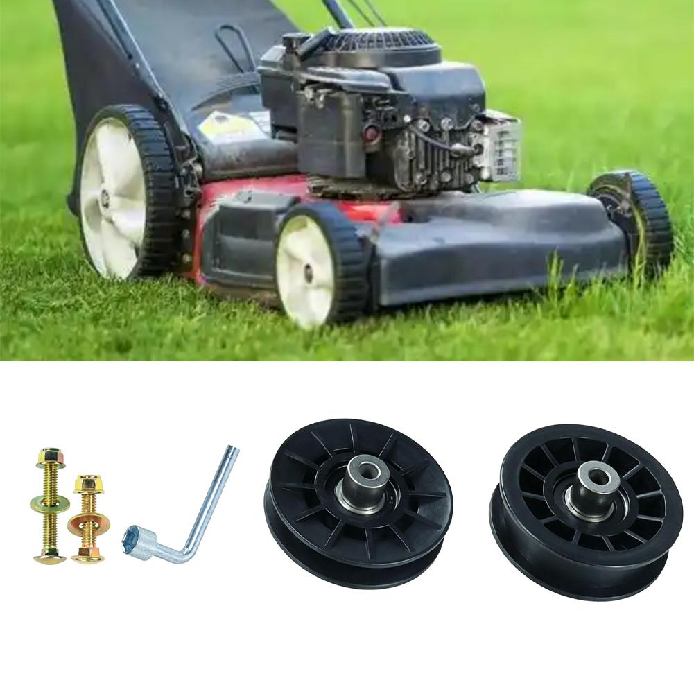 2026 Lawn Mower Idler Pulley Set 532194326 532194327 For Husqvarna= CTH126 YTA24V48 Craftsman= Tractor Parts Replacement Kit