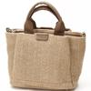 Tote Bag Natural Summer Tote S Size Black [Isaac] (10)