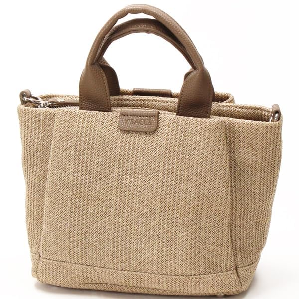 Tote Bag Natural Summer Tote S Size Black [Isaac] (10)
