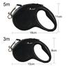 3M/5M Retractable Dog Leash Outside Traveling Puppy Collar Automatic Walk a Dog Harness Strong Nylon Small Dog Rope For Pets