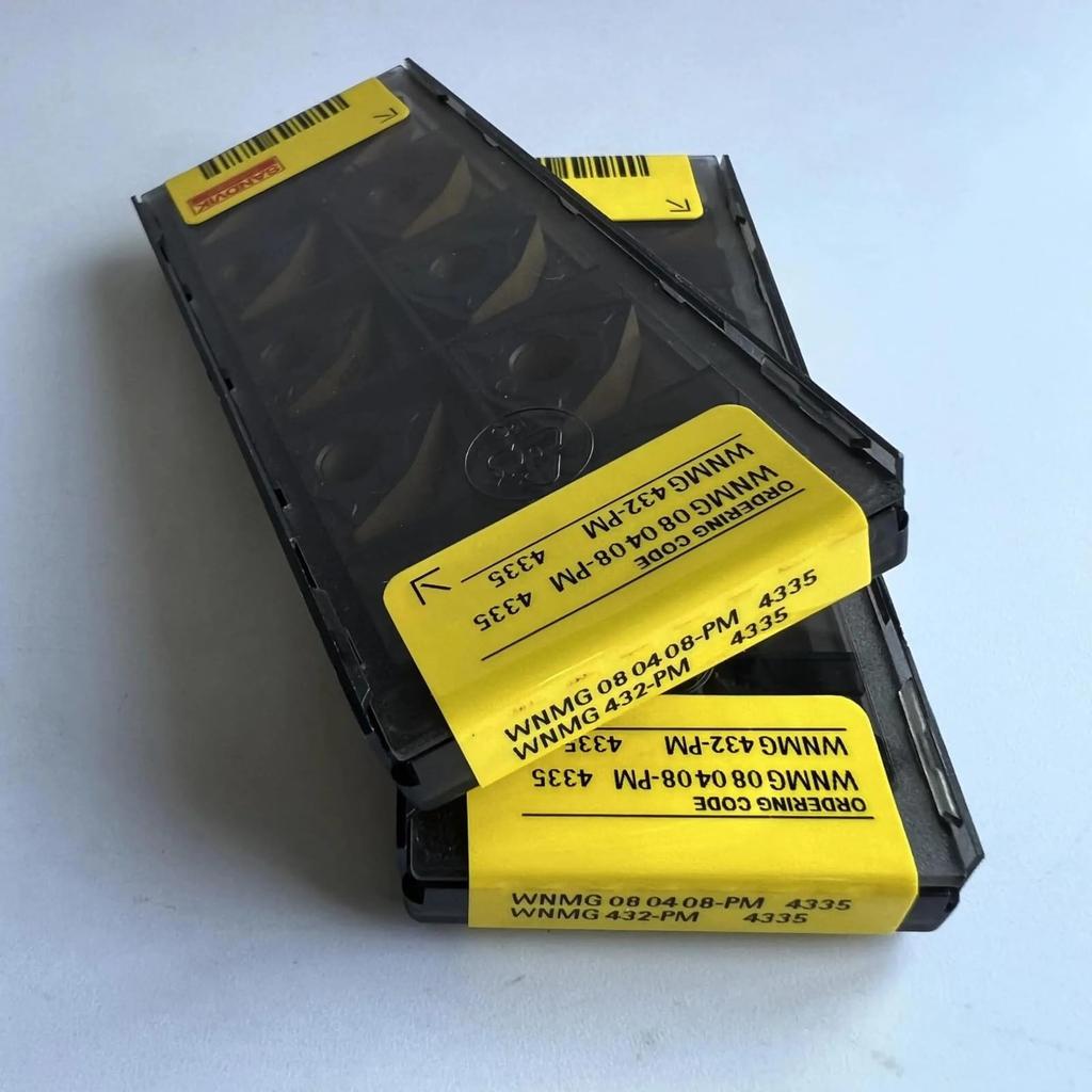 Original Sandvik / WNMG080408-PM 4335 / CNC Lathe Carbide Blade 10 PCS