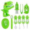 Cartoon Simulation Dinosaur Set, Children'S Role-Playing Toy Play Doctor Toy Set
