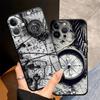 Retro Map Table Case for Apple iPhone 17 Pro Max XR XS MAX Air 11 14 16 15 Pro 7 8 12 13 Funda Phone Cover