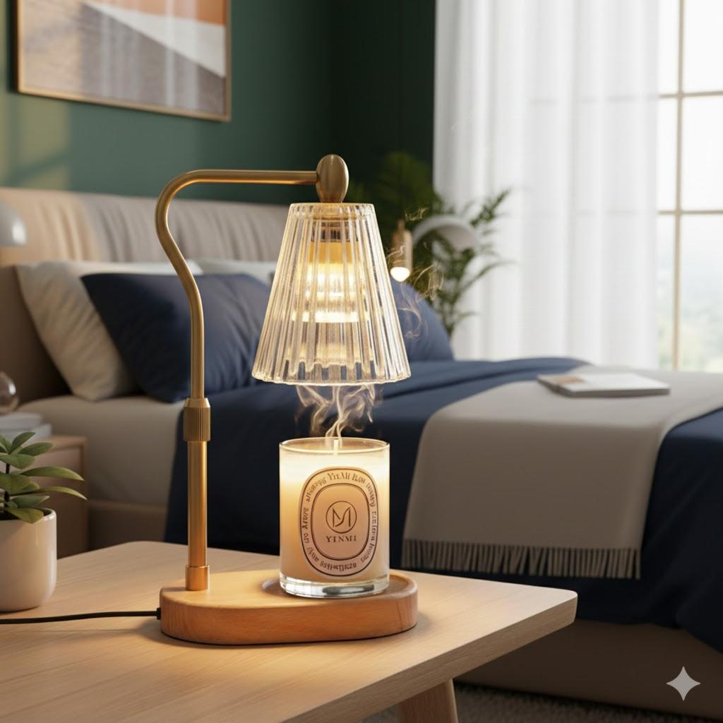 Night light aromatherapy lamp personalized wax melting lamp home birthday gift ornament desk lamp ambient lamp wax melting