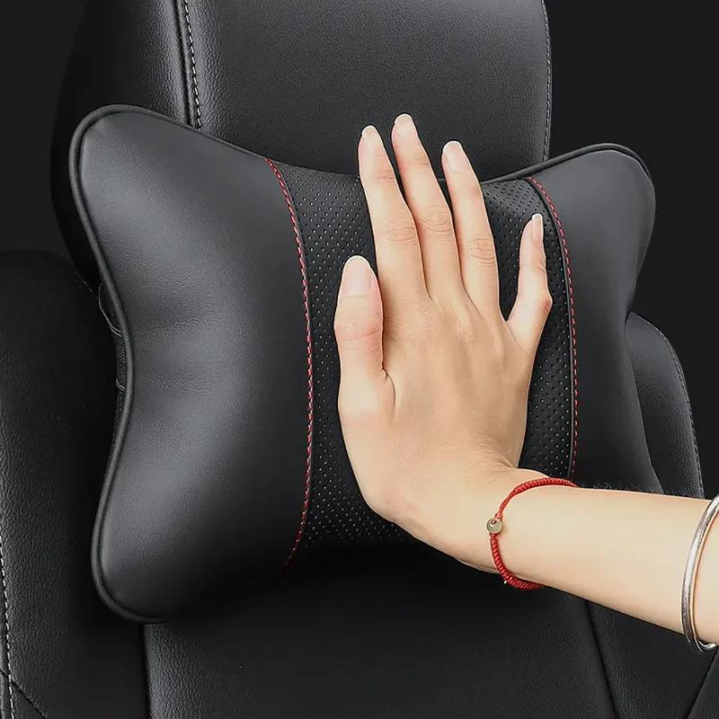 1Pcs Car Seat Headrest Auto Logo Neck Pillow For Haval F7x H6 2023 Jolion Joico Jollein F7 Car Accessories Interior