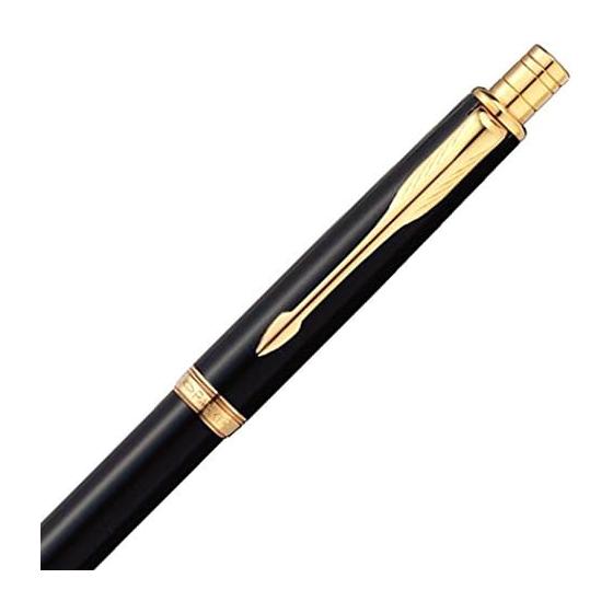 PARKER Sonnet Ballpoint Pen, 3-in-1 (Black/Red Ink & Mechanical Pencil), GT Finish, S111306020