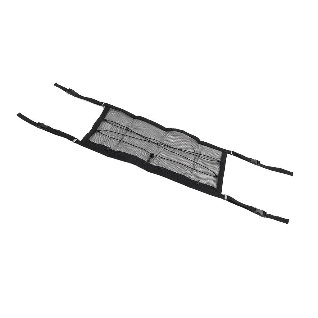 Wagen-Ladenetz für Kinderwagen 27,6x13,8 Zoll Dehnbar Faltbar Seiten-Ladenetz für zusätzlichen Stauraum Großer Stauraum