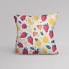 Luxury Home Decor Cushion Cover Office Sofa Cushion Cover Summer Fruit Lemon Strawberry Pattern Pillow Cover