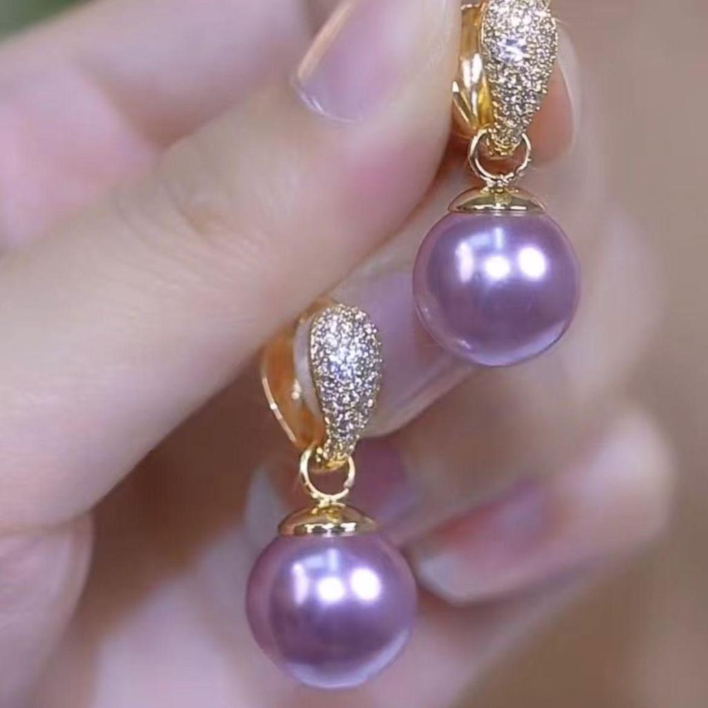 Elegante 2024 Perlenohrringe: Schickes, einfaches und stilvolles Design