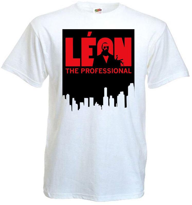 

Leon The Professional v7 Unisex T-Shirt white movie poster XXXL