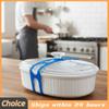 3pcs Self-Locking Silicone Strap Adjustable Length Reusable Elastic Self-Lock Silicone Tie Suitable for Various Pots and Bowls