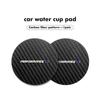 2pcs Car Coaster Water Cup Holder Anti-Slip Pads Accessories For BMW Performance M Alpina iX iX1 iX2 iX3 iX4 iX5 iX7 F11 E30