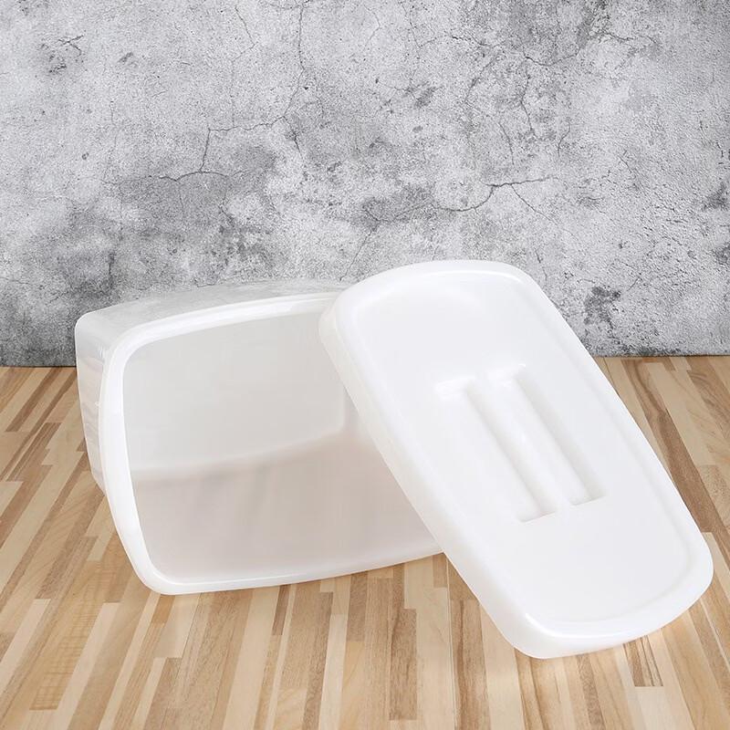 Thickened Plastic Beverage Storage Bucket with Lid