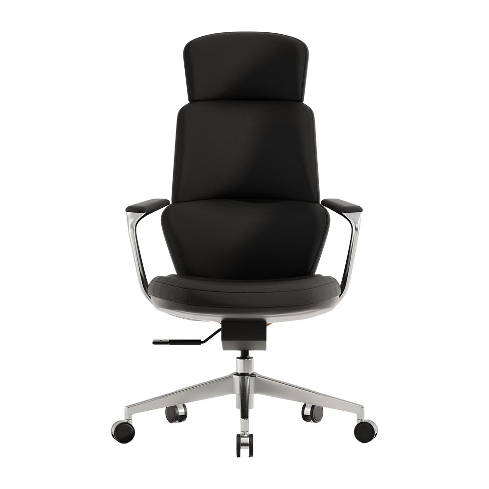 Leather chair with classic design