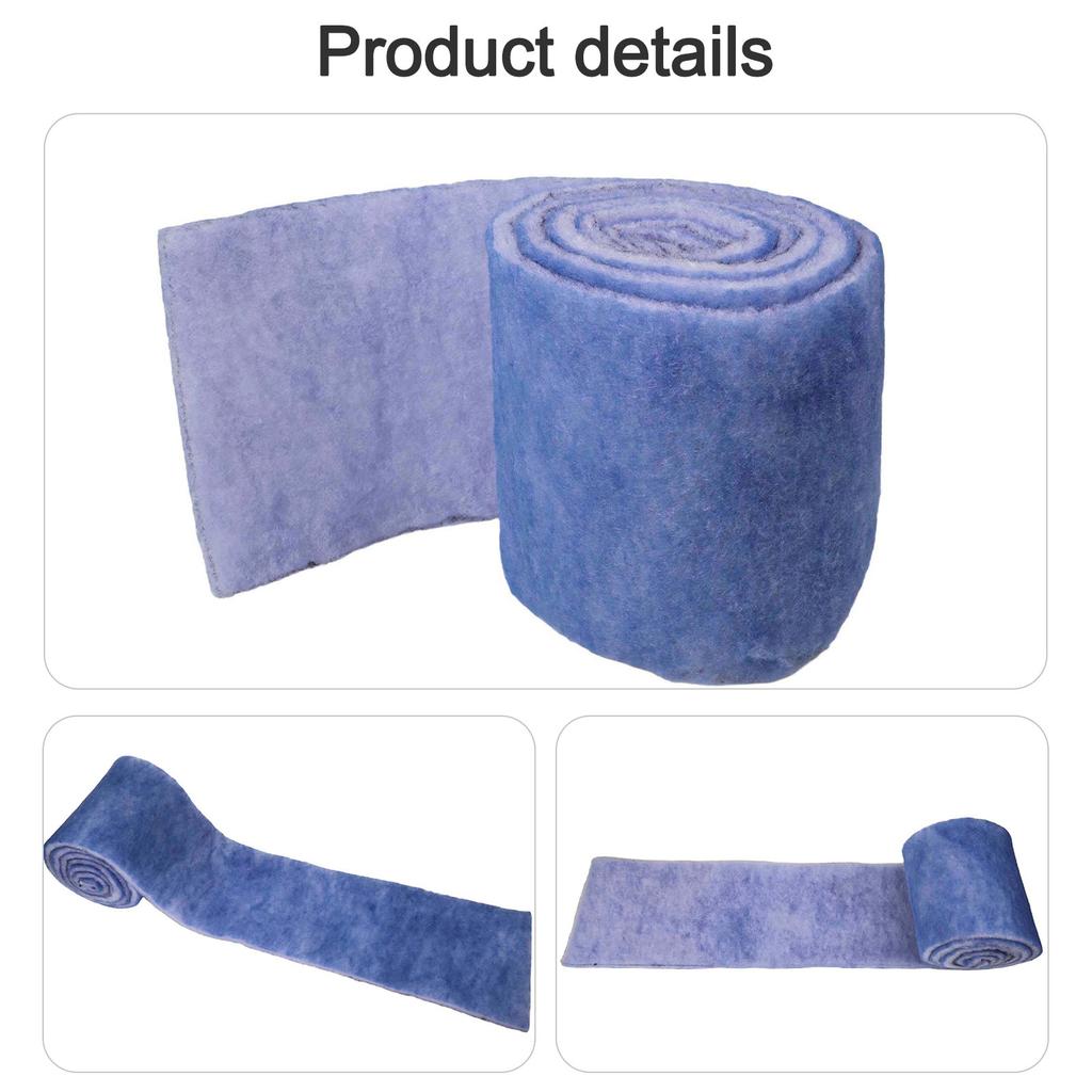 Reusable Electrostatic Floor Vent Filter for Air Conditioning Customizable Cuttable Cotton Material for Home and Office Use