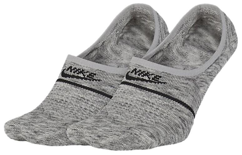 Nike No Show Socks Men s 2 Pack Rest Gray SX7168-012 M