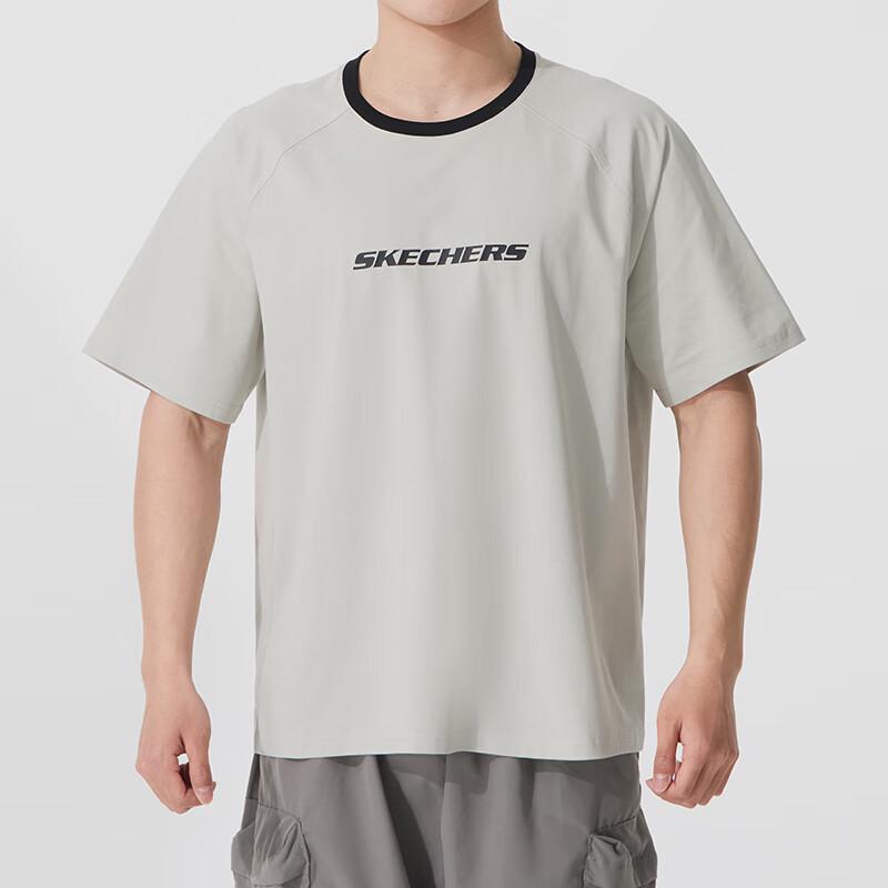 Skechers Men s Crew Neck Short Sleeve T-Shirt S Men