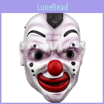 Slipknot Maske mit Clown- und Schlagzeugergesichtern für Halloween und Mottopartys