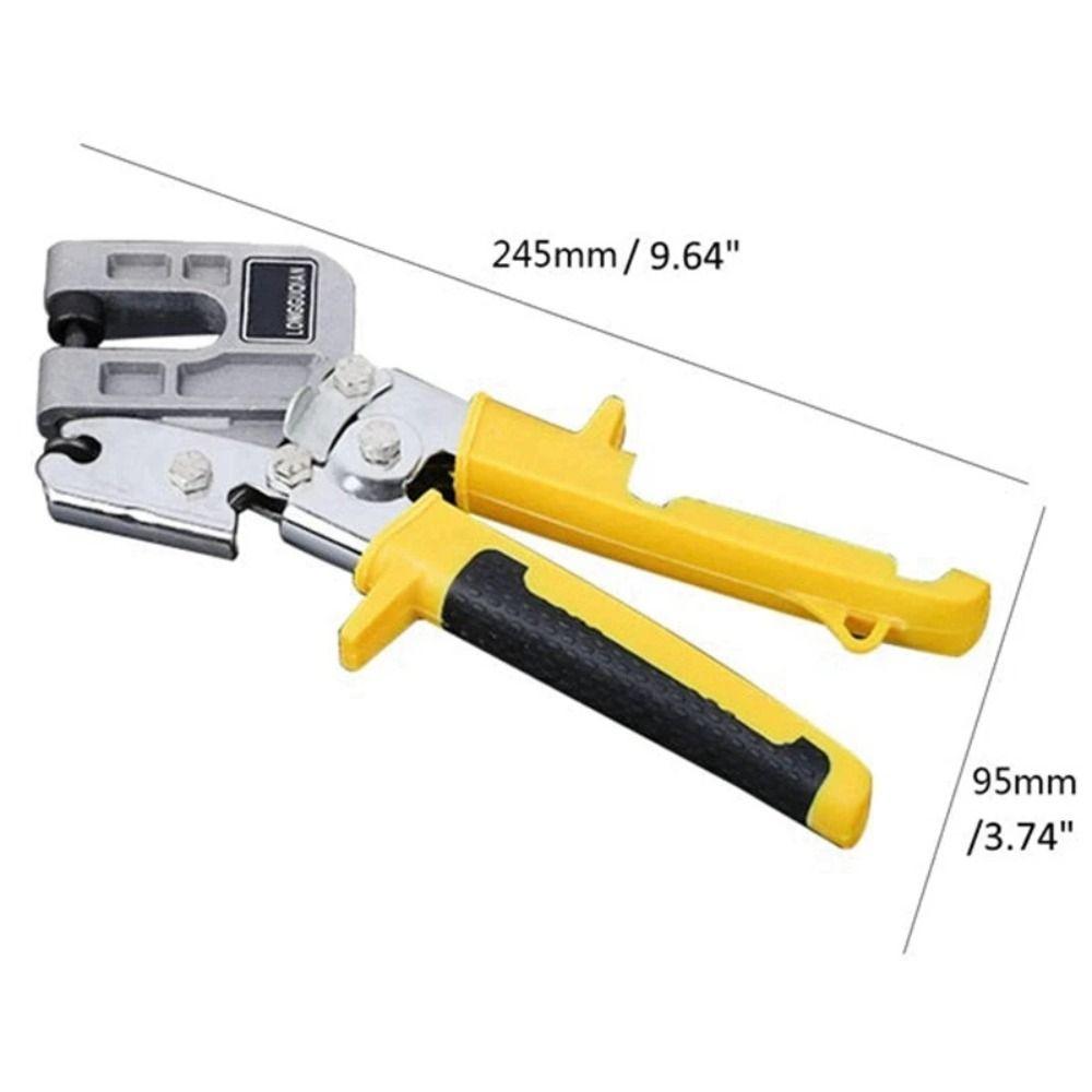 Aluminum Zinc Zinc Alloy Ceiling Punching Pliers Effortless Puncher Multifunctional Punch Plier  Household