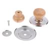 Wood Pot Cover Handle Kitchen Accessories Anti-Scalding Universal Replacementcap