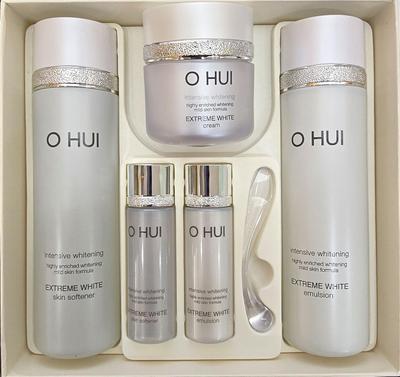 Extreme White 3er Spezialset (5 Artikel), Aufhellend, Anti-Aging, Feuchtigkeitsspendend, Koreanische Kosmetik, Kbeauty, Probe