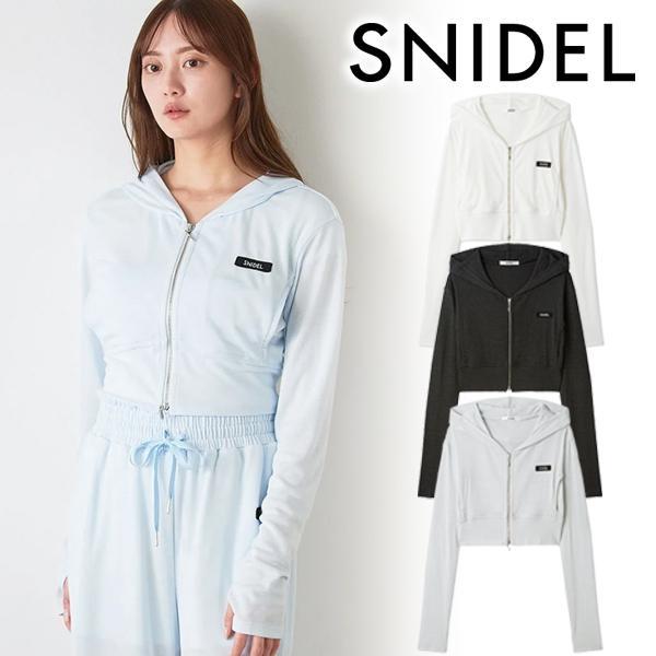 Limited time 10% OFF/Same day shipping/SNIDEL [LUMISHADE] UV cut hoodie SWCT261218 26SS 2026 Spring/Summer Cancellation and returns not possible