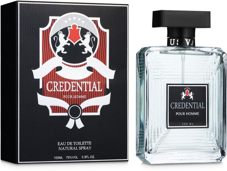 

Туалетна вода Credential для чоловіків Lotus Valley 100 ml