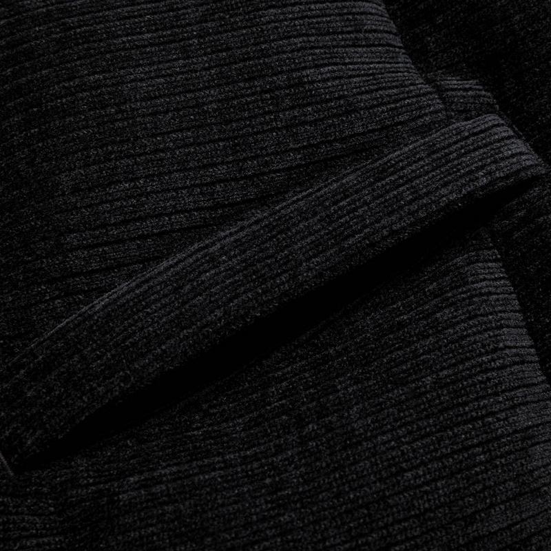 Li Ning Einfarbige Reißverschluss Stehkragen Lockere Dicke Warme Daunenjacke Unisex Oberbekleidung Schwarz AYMU695-1