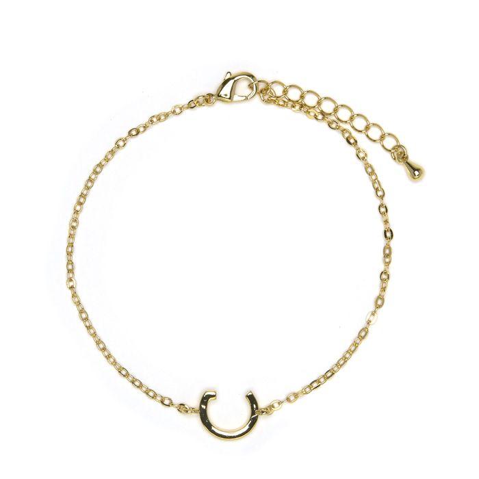 Bracelet Luxenter finition or jaune 18 carats - Alphabet