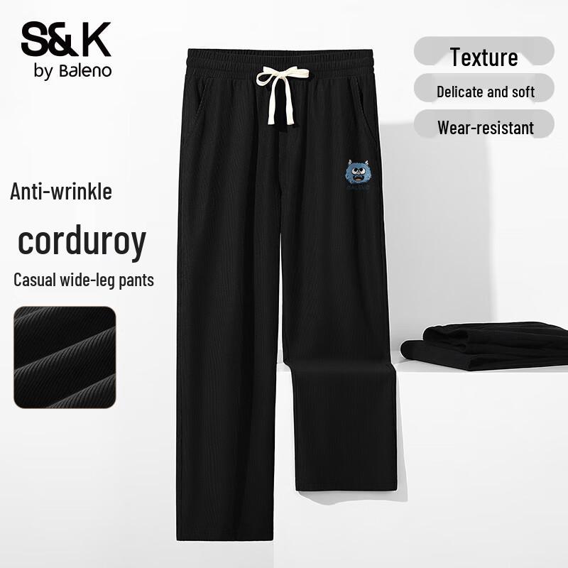 

Baleno Men s S&K Corduroy Wide-Leg Pants 5XL