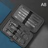 Easy To Clean Stainless Steel Manicure Set 4-18Pcs Professional Nail Clipper Kit for Daily Nail Care