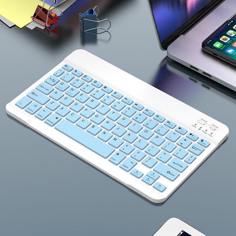 Wireless Bluetooth Keyboard and Mouse Set for iPad, Huawei, Honor, Computer, and Phone - Slim and Quiet