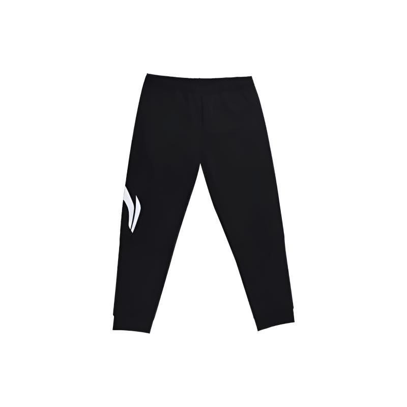 Li Ning Logo Print Trendy Outdoor Running Training Casual Comfortable Fleece Lined Cuffed Sweatpants Knitted Sweatpants YKLV323-1 L