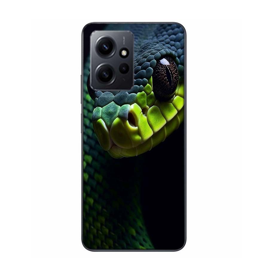 Forest Vipers And Pythons Phone Case For Redmi 12 13C 12C 15C 9 10 10C Note 13 Pro Plus 14 15 Pro 9T 9C 9A TPU Soft Cover Clear