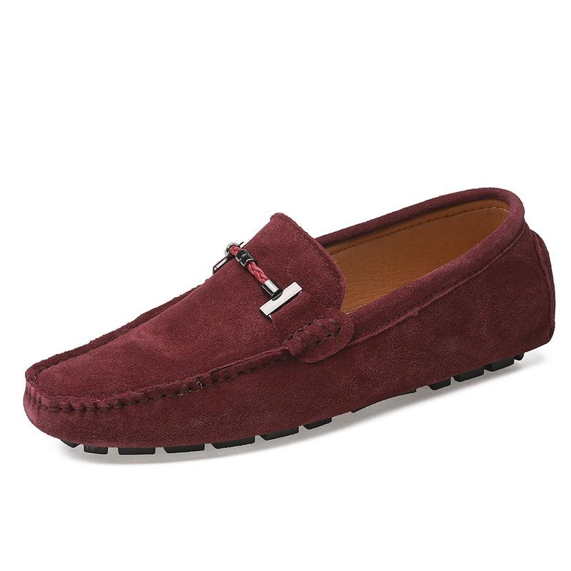 Leather Men Loafers Handmade Casual Shoes Boat Shoes Men 2024 Driving Shoes Walking Casual Loafers Male Shoes