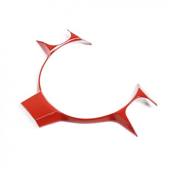 ABS Red Steering Wheel Trims Cover For Toyota 86 Subaru BRZ 17-21