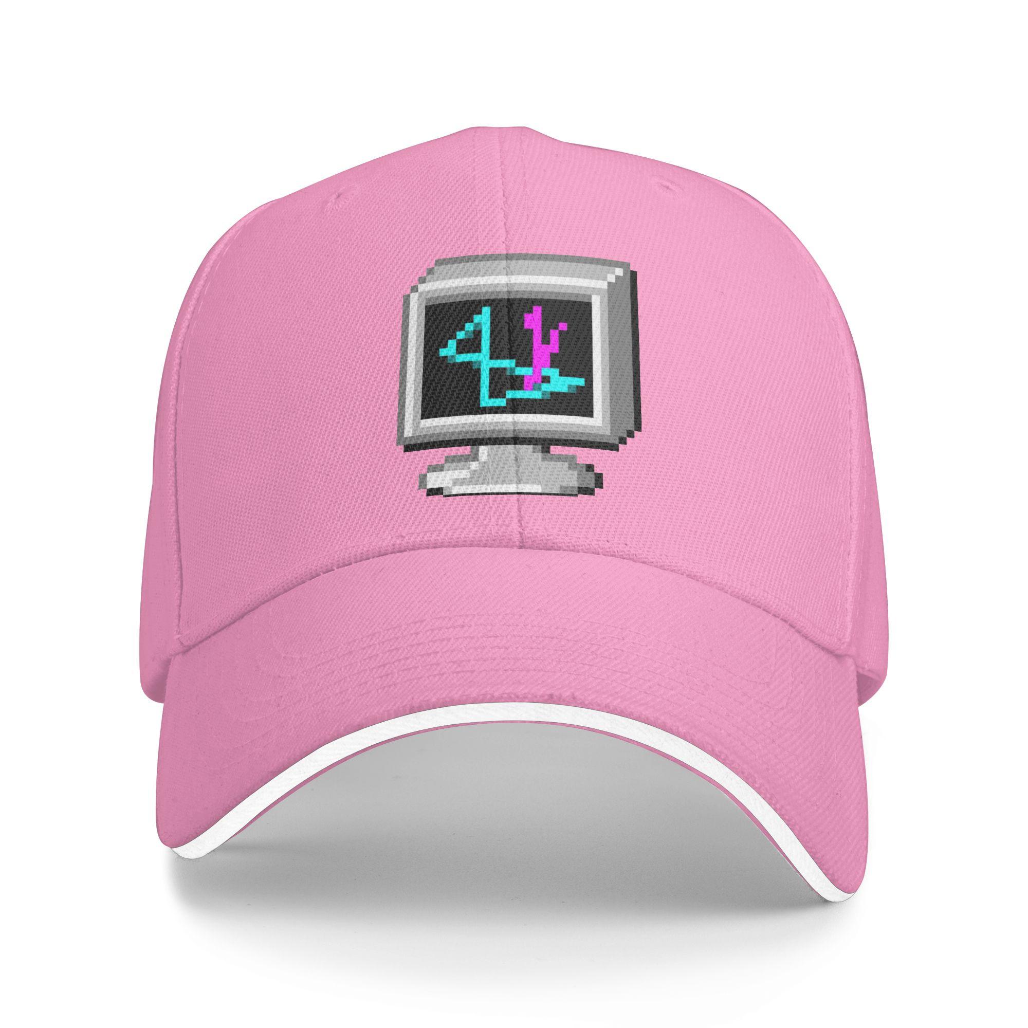 

Mystify your Mind Screen Windows Casual Baseball Cap Summer Trucker Hat Hip Hop Hats Unisex-Teens Streetwear Baseball Caps One Size розовый