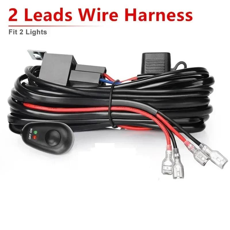 

Slim 12D led light bar 20inch 10inch Spot Flood Combo Beam led bar For SUV 4X4 Off Road LED Work Lamp 12V 24V Auto Driving Light 2 Leads Wire Harness