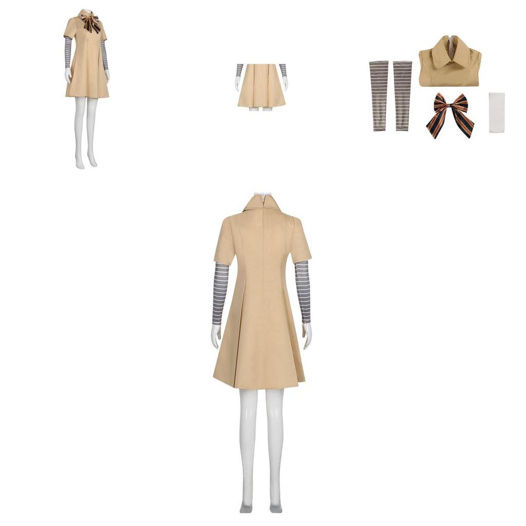Costume da Cosplay per Bambini Ispirato al Film M3gan Vestito di Carnevale Vestiti per Feste