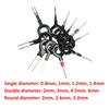 11pcs Automotive Wire Terminal Removal Tool Car Wiring Crimp Connector Pin Kit Durable