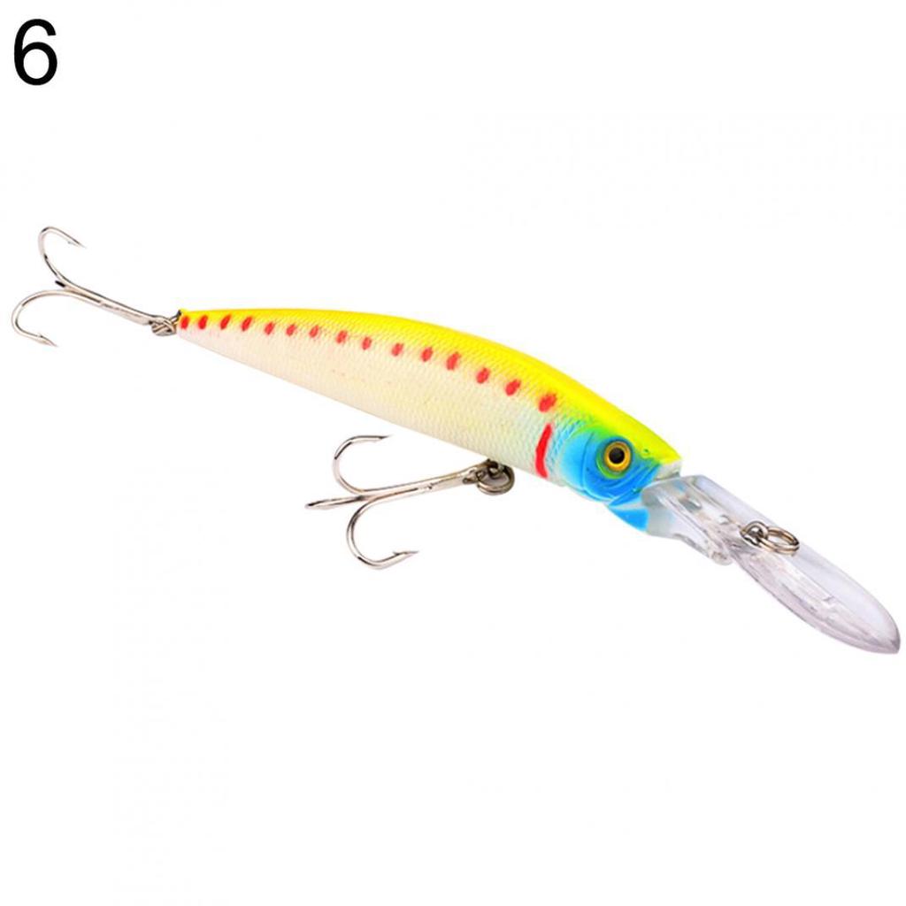 1 Pc 14.5cm Minnow Lure Crankbaits Hard Artificial Bait Hook Fishing Tackle Tool