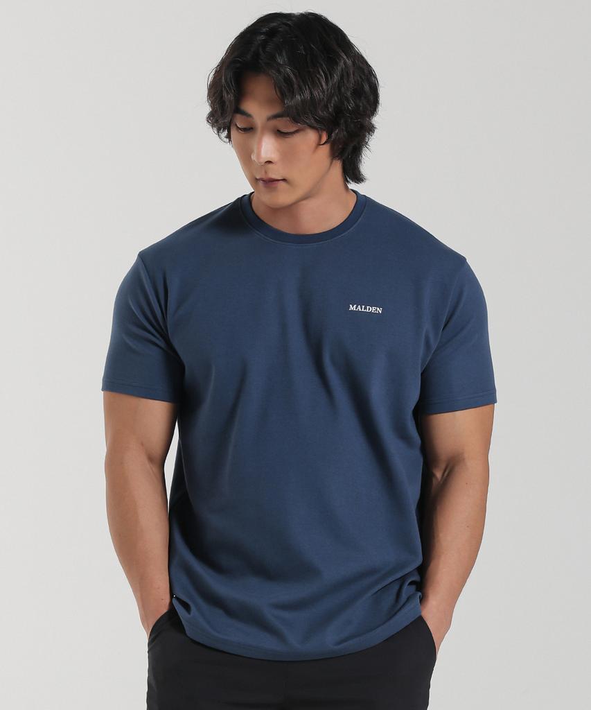 Moldeun Basic Semi-Overfit Logo T-Shirt
