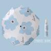 Umbrella anti-ultraviolet sun umbrella parasol folding umbrella small fresh vinyl weather and rain umbrella