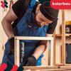 Kotarbau® Carpenter's Angle Construction Connector Stainless Steel Galvanized 60 X 60 X 20 Mm Set Of 25 Pcs