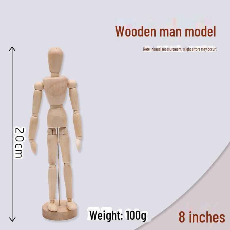 Boyixuan Flexible Wooden Art Model for Sketching and Comics