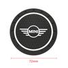 Car Accessories Coaster Silica Gel Anti-Skid Pad Car Interior Decoration Suitable For Mini Cooper Countryman clubman BMW F54 F56