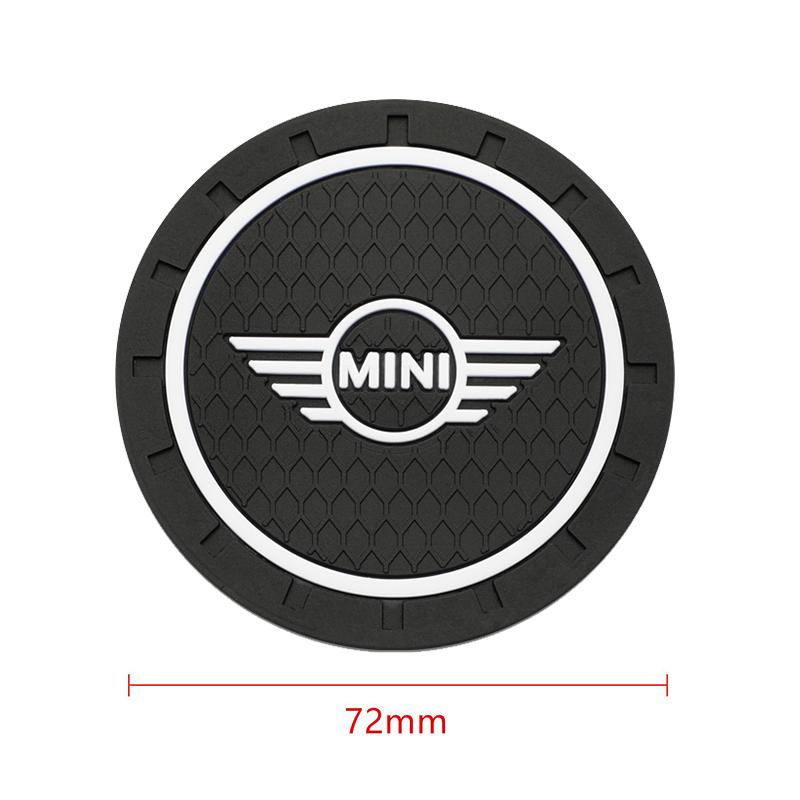 Car Accessories Coaster Silica Gel Anti-Skid Pad Car Interior Decoration Suitable For Mini Cooper Countryman clubman BMW F54 F56