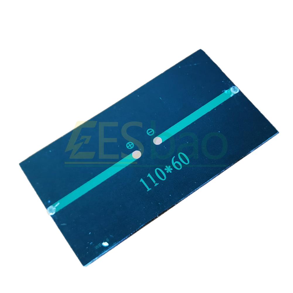 Solar Panel 6V 100MA 1W Mini Solar System DIY For Battery Cell Phone Chargers Portable Solar Cell
