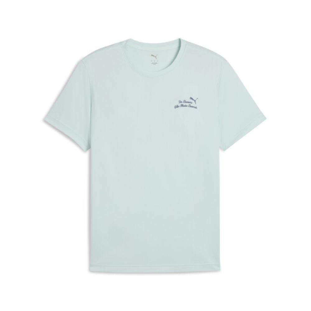 Puma Official Men S Graphic Running Slogan Tee M