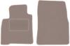 Beige Front Floor Mats For: Toyota Land Cruiser J200 FL Off-road (2015-)